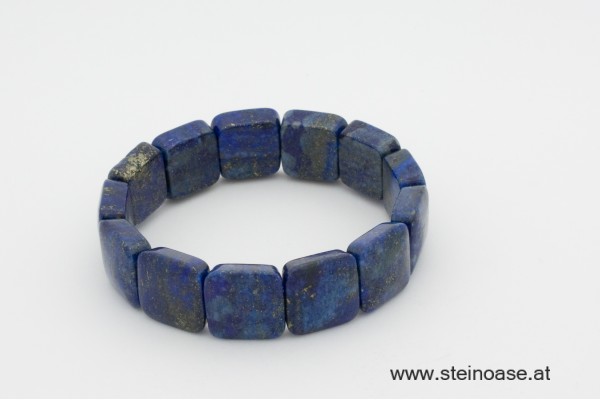 Armband Lapislazuli - Breit